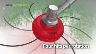 video thumbnail 4 string trimmer head - Fourwigns youtube