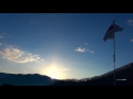 森将軍塚からの初日の出 長野県千曲市 平成29 picture