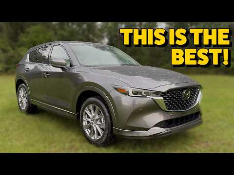 the best  2025 mazda cx 5 premium plus in machine gray