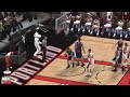 Nicolas Batum/Javaris Crittenton give and go