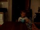 Elias before bed