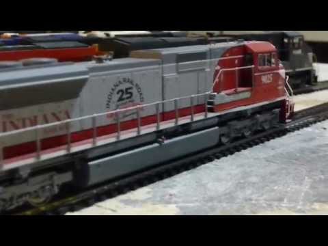 how to paint ho scale locomotives