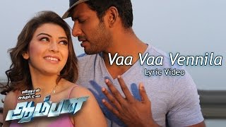 Vaa Vaa Vennila -  AAMBALA  OFFICIAL LYRIC VIDEO