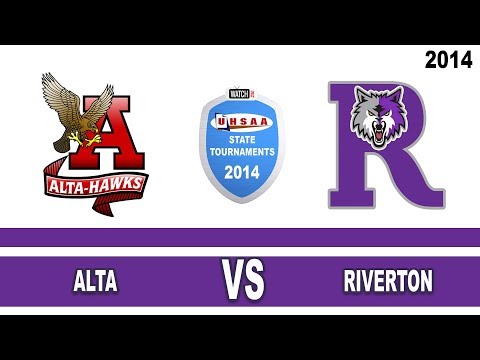 5A Girls Basketball: Alta vs Riverton Utah High School State Tournament 2/27/14