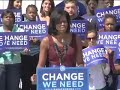 Michelle Obama and Jill Biden in Tallahassee, Florida