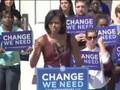 Michelle Obama and Jill Biden in Tallahassee, Florida