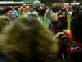Muppet falls over at Histon V Leeds game.