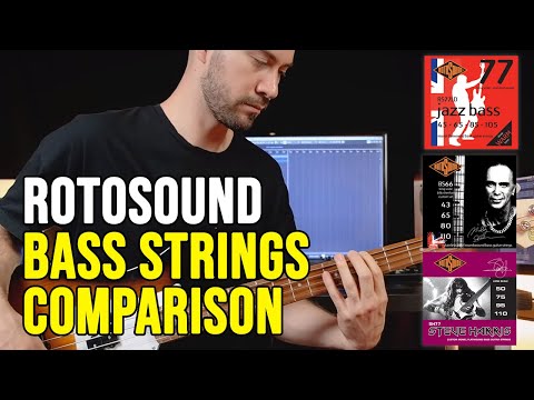MUSICOFF: Prova Comparata delle Corde Rotosound per Basso! MUSICOFF: Prova Comparata delle Corde Rotosound per Basso!