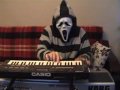 Maskeli �ocuk Klavye Gci Gci