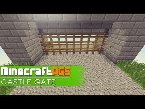 how to make a gate i minecraft