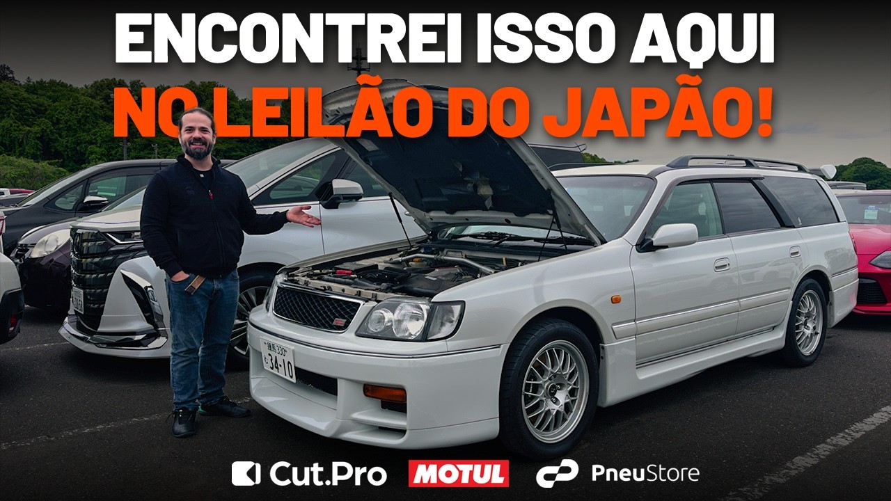 COMO É O LEILÃO DE CARROS NO JAPÃO? ENCONTREI MUITAS RARIDADES!