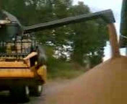 new holland cx 8070 rozładunek