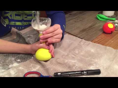 Knautschball, Jonglierball selber machen