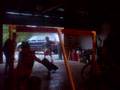 Slap shot to the nuts