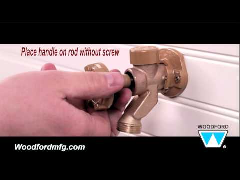 how to repair outdoor faucet