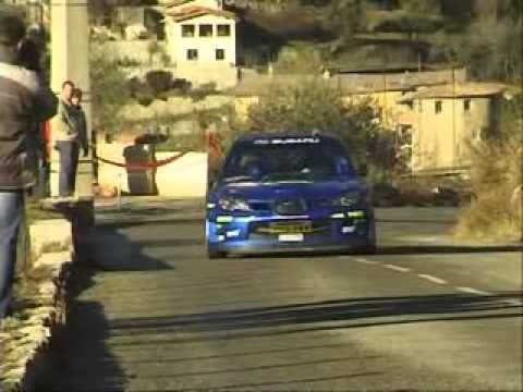 Stéphane Sarrazin - Stéphane Prévot (Subaru Impreza WRC) - Rallye Monte Carlo 2006