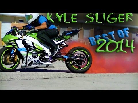 KYLE SLIGER best of 2014 MOTORCYCLE STUNTS