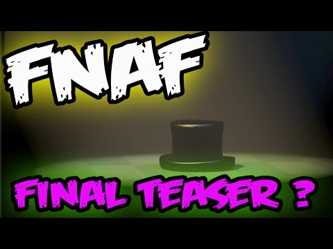 FNAF FINISHED? ONE FINAL TEASER IMAGE | Five Nights at Freddy's 3 New Image