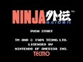 NES – Ninja Gaiden - master ninja theme