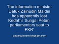 Zainudin Maidin loses in Sungai Petani
