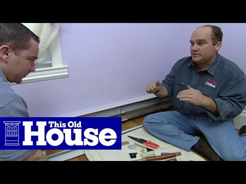 how to bleed old baseboard radiators