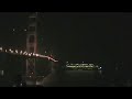 Queen Mary 2 leaving SF Golden Gate Bridge