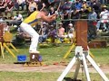 Wood Chopping 300mm Underhand Champ Perth Royal Show 2007