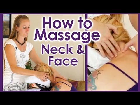 Chair Massage Techniques for Neck, Head, Jaw and TMJ Pain Relief Therapy ASMR