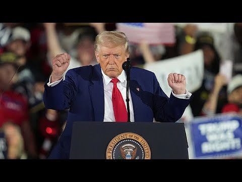 USA: Präsident Donald Trump feiert 100 Tage im Amt, s ...