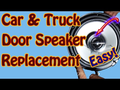 DIY Rear Door Speaker Replacement – Pioneer TS G1644R 6.5″ Speakers – S10 GMC Jimmy Blazer Envoy