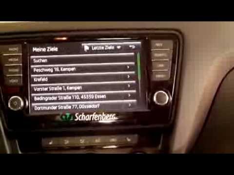 how to update skoda columbus