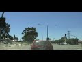 Car trip across town to my friends house