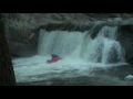 Jake Ament and Dan Chehayl running Baby Falls on the Tellico RIver