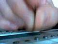Pick hand harmonics - shot 01/02