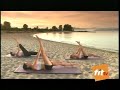 YOGA with barefeet and pointed toes