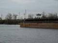 River Barges and Tugboat... :: When I got back to the riverfront, I saw not a train but 4 huge...