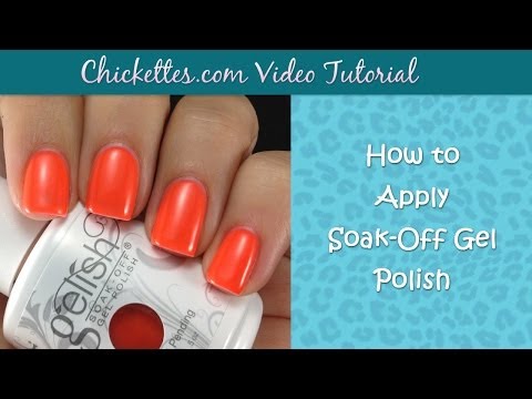 how to take off gel nail polish