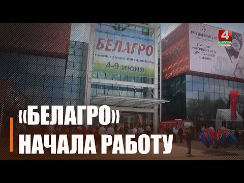 Прадпрыемствы Гомельшчыны прымаюць удзел у выставе «Белагра-2024» видео