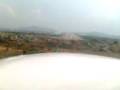 Aterrizando en cuerna