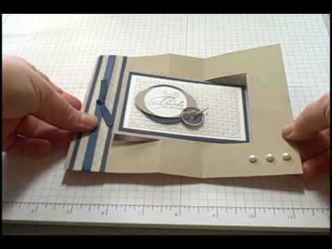Cards - Swing cards are so much fun to make! Follow this step by step tutorial and you will be creating this fancy fold card in no time.