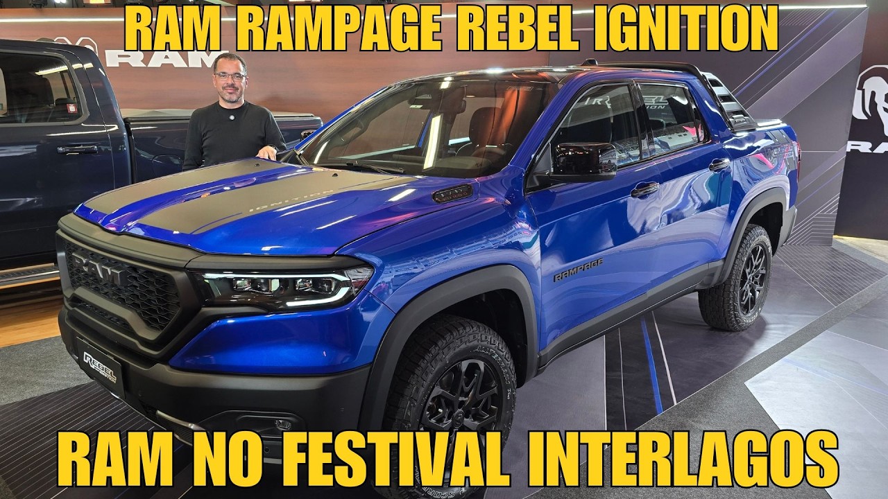 RAM Rampage Rebel Ignition - Novidades da RAM no Festival Interlagos