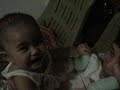 Mama and Neya playing