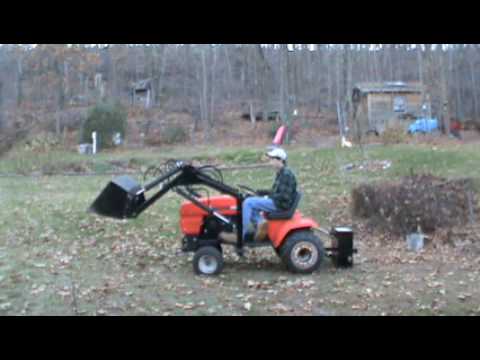 Ariens S16H Tractor with loader