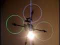 Leuchtpropeller am Mikrokopter