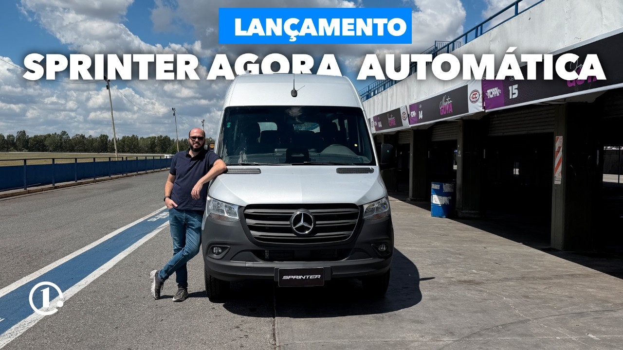 Nova Mercedes Sprinter Automática Chega ao Brasil!