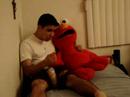 Chente con Elmo Chente con Elmo