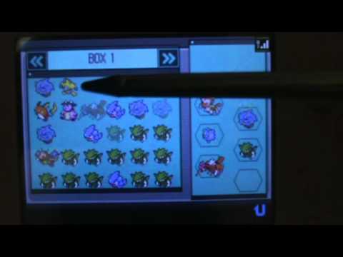how to transfer pokemon with one ds