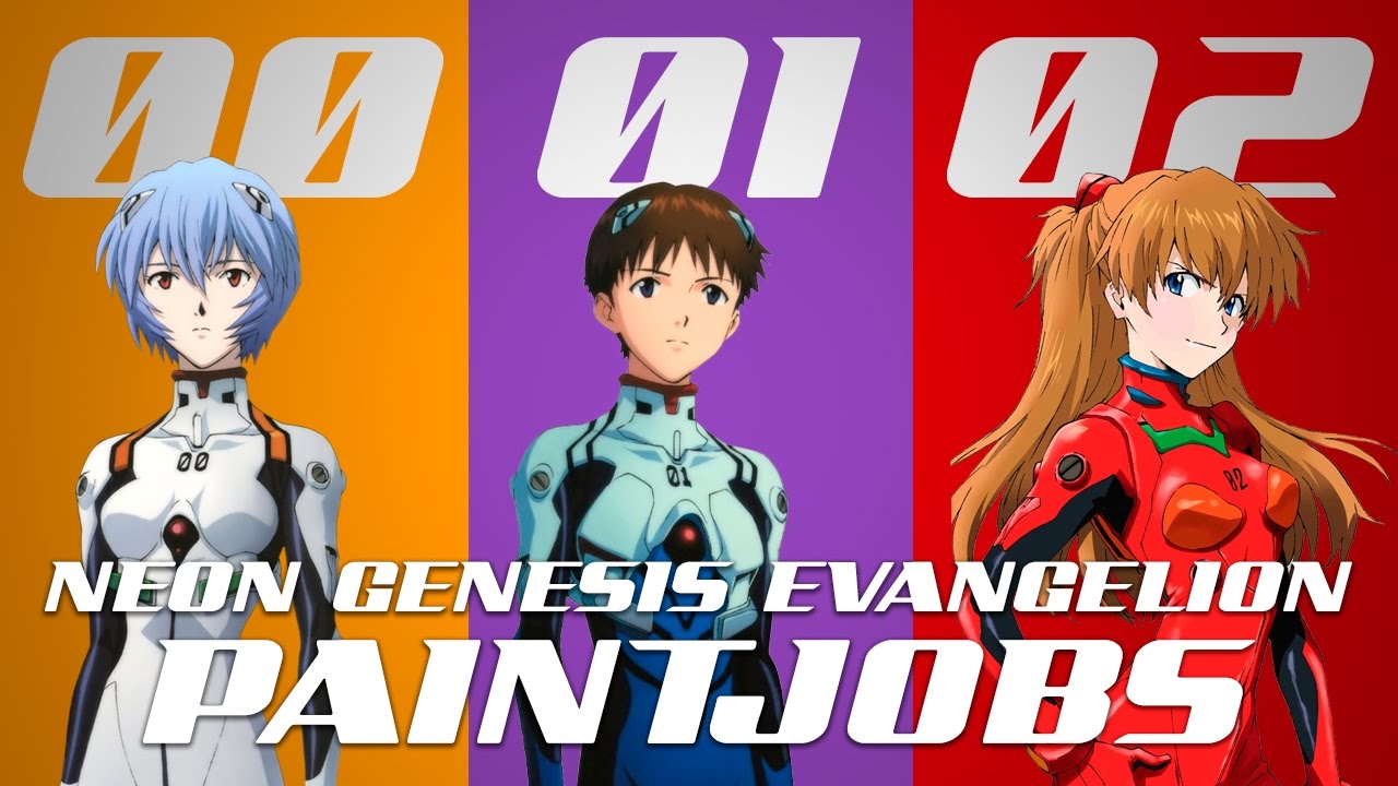 Neon Genesis Evangelion Paintjobs