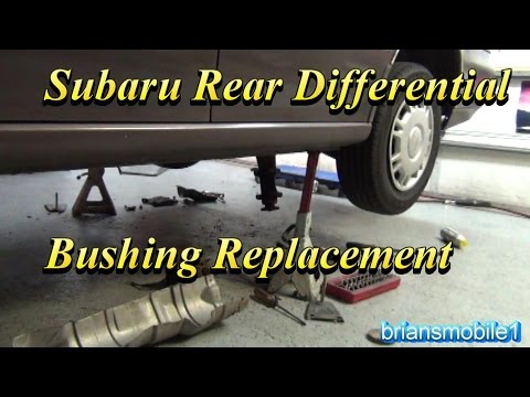 Subaru Differential Bushing Replacement How To