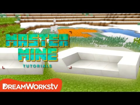 Make a Minecraft COUCH with Millie Ramsey from RoosterTeeth